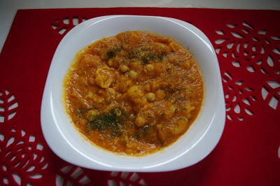 Włoska zupa z ciecierzycą