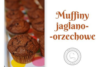 Muffiny jaglano-orzechowe