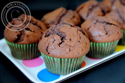 Muffiny klasyczne czekoladowe