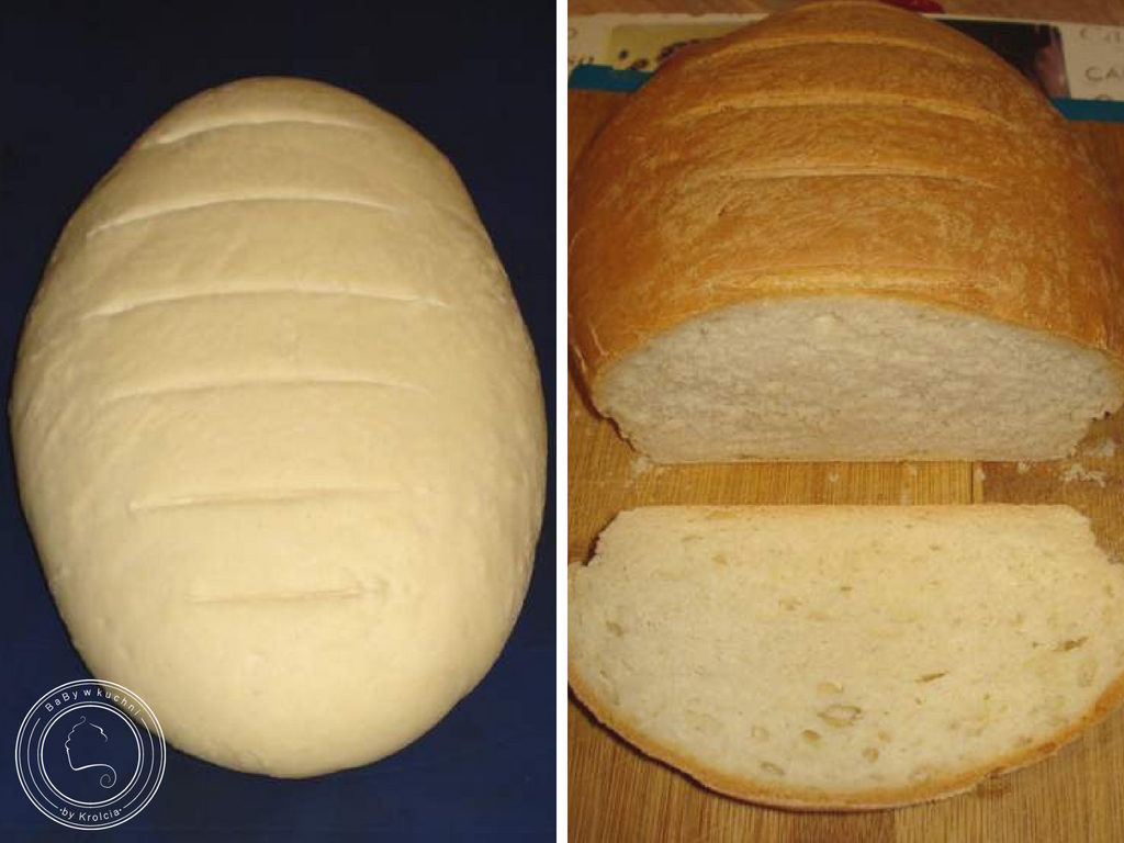 Prosty chleb pszenny